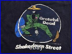 RARE Original? VTG 70s Grateful Dead Shakedown Street Gilbert Shelton T-Shirt