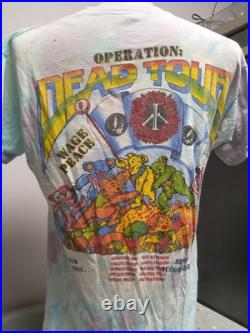 RARE VINTAGE Grateful Dead 1991 Summer Tour T-Shirt Authentic XL