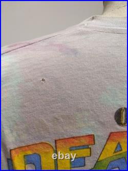 RARE VINTAGE Grateful Dead 1991 Summer Tour T-Shirt Authentic XL