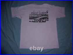 RARE VTG 80s Robert Hunter tour t-shirt Grateful Dead Med/LG Seattle 1982