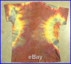RARE Vintage 1985 Ed Donohue Tie Dye Grateful Dead Surfing Skeleton T Shirt