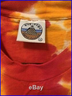 RARE Vintage 1992 Grateful Dead Lithuania Basketball Tie Dye Shirt L