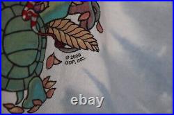 RARE Vintage 2000 Grateful Dead shirt mens 2XL Terrapin Moon Tie Dye Liquid Blue