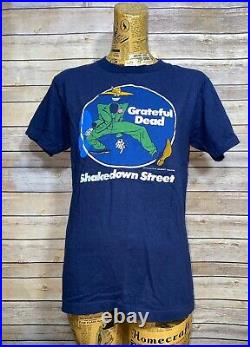 RARE Vintage 70s Grateful Dead Shakedown Street Gilbert Shelton T-Shirt L