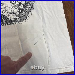 RARE Vintage 90s Bootleg Grateful Dead Uncle Disney's Farm Lot tee Mickey VTG