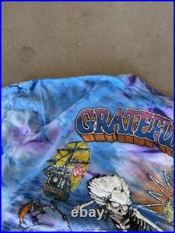 RARE Vintage AOP Grateful Dead Summer Tour 1994 Tie-Dye XL T-Shirt Music