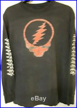 RARE Vintage Grateful Dead Long Sleeve T-Shirt Special Halloween Edition -1985