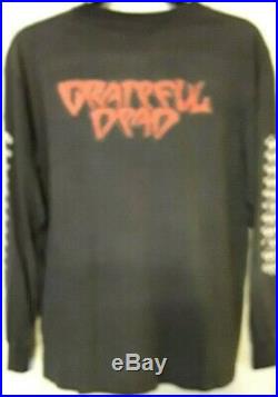RARE Vintage Grateful Dead Long Sleeve T-Shirt Special Halloween Edition -1985