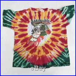 RARE Vtg 1992 Grateful Dead Lithuania Basketball deadstock Tie Dye Shirt XL