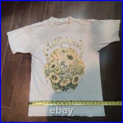 READ Vtg 1994 Grateful Dead Summer Tour T-Shirt L Grower Sunflower Band Tee