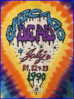 REISSUE SPECIAL LTD EDITION 30th Anniv Tshirt Chicago Grateful Dead See Pics