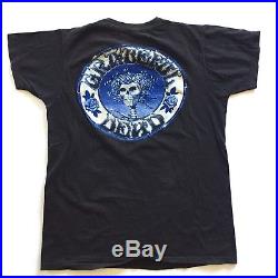 RaRe 1980 GRATEFUL DEAD On The Road Again Vintage Tour Concert Band Shirt 80s