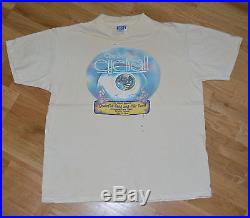 RaRe 1984 GRATEFUL DEAD & THE BAND vintage rock concert tour t-shirt (XL) 80s