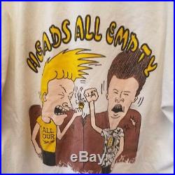 Rare 1993 Beavis and Butt-head Grateful Dead tour t-shirt SZ XL Supreme round 2