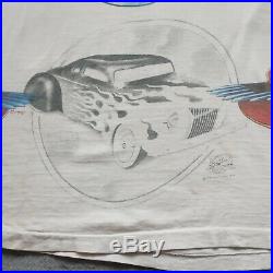 Rare 70s Grateful Dead Mouse Kelley Test Print Tshirt Concert Vintage Rock