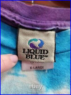 Rare Grateful Dead Liquid Blue Tee Shirt XL