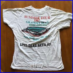 Rare Grateful Dead Tour Shirt Summer 1987 Original Concert Vtg Vintage