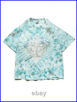 Rare VTG 1993 GREG SPEIRS Grateful Dead SKELETON TIE DYE T-shirt