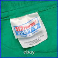 Rare VTG Grateful Dead Morning Dew Song Bootleg T Shirt 90s Rock Band Green XL