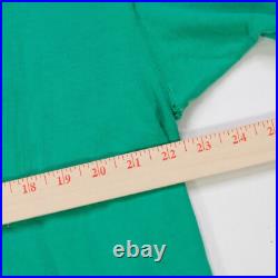 Rare VTG Grateful Dead Morning Dew Song Bootleg T Shirt 90s Rock Band Green XL