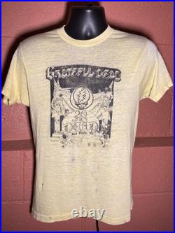 Rare Vintage 1985, 20th Year Grateful Dead at Red Rocks T-Shirt. Worn paper Thin