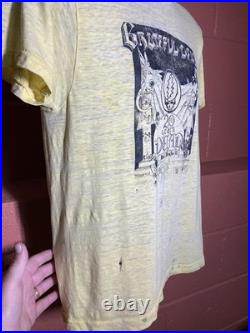 Rare Vintage 1985, 20th Year Grateful Dead at Red Rocks T-Shirt. Worn paper Thin