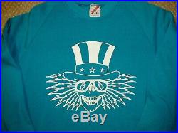 Rare Vintage 1985 GRATEFUL DEAD Lot Sweatshirt Crewneck Size M L Shirt USA EUC