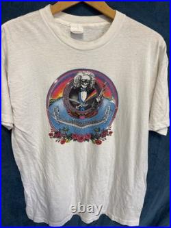 Rare Vintage 1986 Grateful Dead T shirt Jerry Jasper artwork