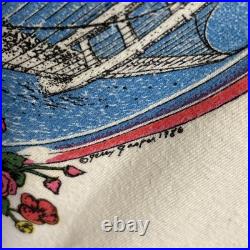 Rare Vintage 1986 Grateful Dead T shirt Jerry Jasper artwork