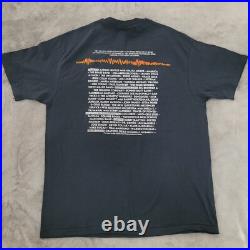 Rare Vintage 1989 Grateful Dead Earthquake Relief Staff Shirt Men XL BILL GRAHAM