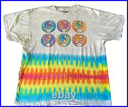 Rare Vintage 1994 Grateful Dead Rose Bears Tie Dye T-shirt Onieta Sz XL