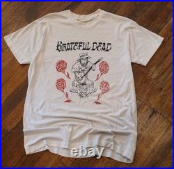 Rare Vintage 80s Grateful Dead Old In The Way Shirt Large