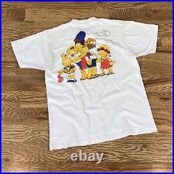 Rare Vintage 90s Grateful Dead The Simpsons Parking Lot Band Tee Shirt M L