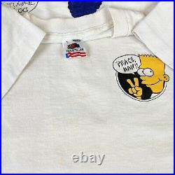 Rare Vintage 90s Grateful Dead The Simpsons Parking Lot Band Tee Shirt M L