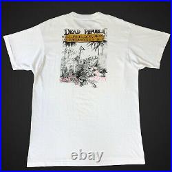 Rare Vintage GRATEFUL DEAD Shirt Dead Republic BANANA REPUBLIC Parody Tee XL