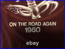 Rare Vintage Grateful Dead 1980 On The Road Again Kelly Mouse T-Shirt Jersey