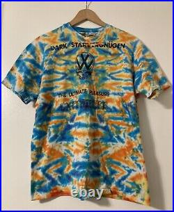 Rare Vintage Grateful Dead Dark Starvergnugen Tie Dye Shirt Size Large