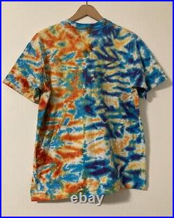 Rare Vintage Grateful Dead Dark Starvergnugen Tie Dye Shirt Size Large