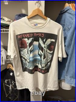 Rare Vintage Grateful Dead Infrared Roses Graphic T-shirt Sz XL Single Stitch