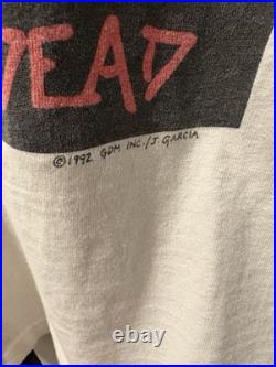 Rare Vintage Grateful Dead Infrared Roses Graphic T-shirt Sz XL Single Stitch