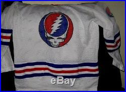 Rare Vintage Grateful Dead Jerry Garcia Hockey Shirt Great Xmas Gift