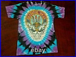 Rare Vintage Grateful Dead L. A. COLISEUM Trojans June 1 1991 Tie Dye T-Shirt L