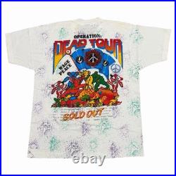 Rare Vintage Grateful Dead Tour T-shirt Without A Net 1991 AOP XL Grail HTF