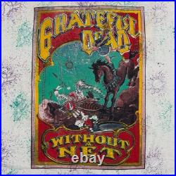 Rare Vintage Grateful Dead Tour T-shirt Without A Net 1991 AOP XL Grail HTF