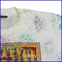 Rare Vintage Grateful Dead Tour T-shirt Without A Net 1991 AOP XL Grail HTF