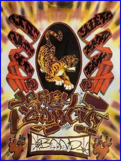 Rare Vintage Jerry Garcia Band Single Stitch Shirt Size XL 90s
