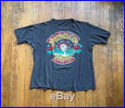 Rare Vintage Original 1970s Grateful Dead Rock Band Concert T-Shirt 70s 80s