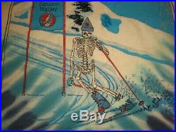 Rare Vtg 1989 Grateful Dead Squaw Valley Spring Tour Concert Tie-dye T Shirt