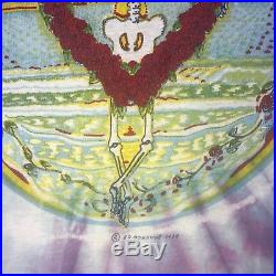 Rare Vtg Grateful Dead 1979 ED DONOHUE T Shirt Tie Dye 70s Rock Band XL Tee