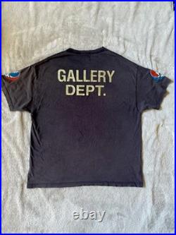 Rare brown Grateful Dead x Gallery Dept tee- Abstract, Distressed Grail